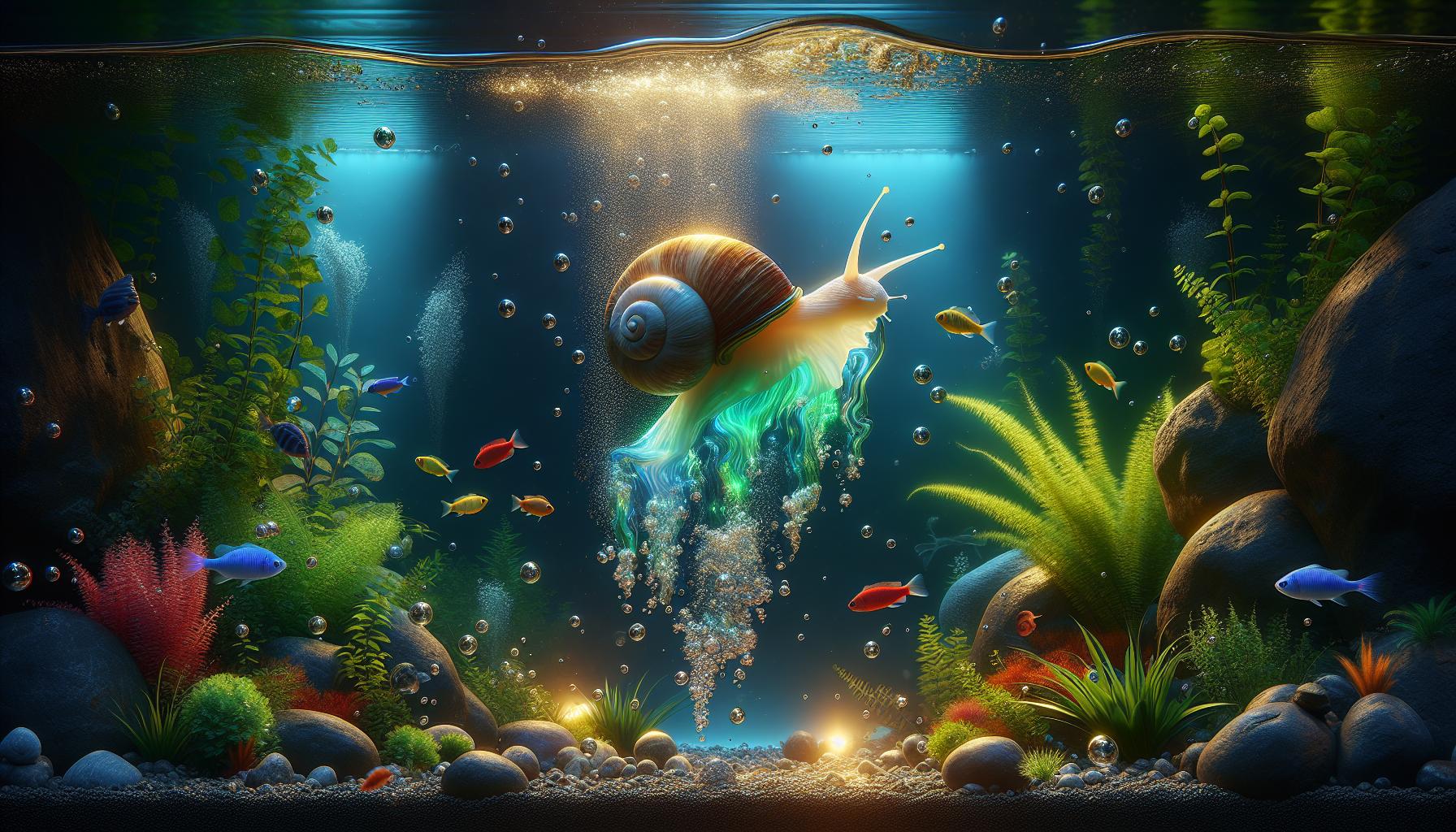 Do Snails Float in a Fish Tank? What It Means for Your Aquarium